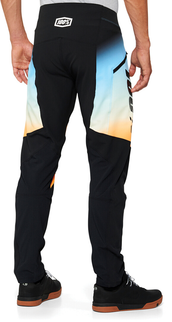 100% R-Core X LE Pantaloni de bicicletă negru/albastru/galben 38 Figura 2