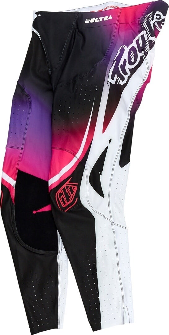 Troy Lee Designs SE Ultra Drip Motocross bukser sort/lilla 32 Figur 1