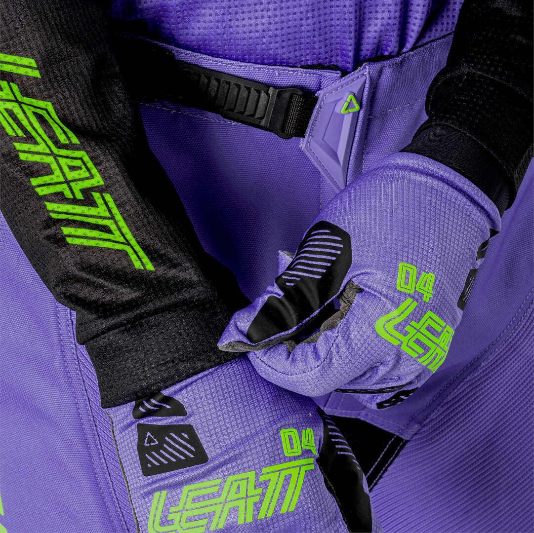 Leatt 4.5 Lite Venom 2025 Motocross trøje sort/lilla/neongrøn L Figur 5