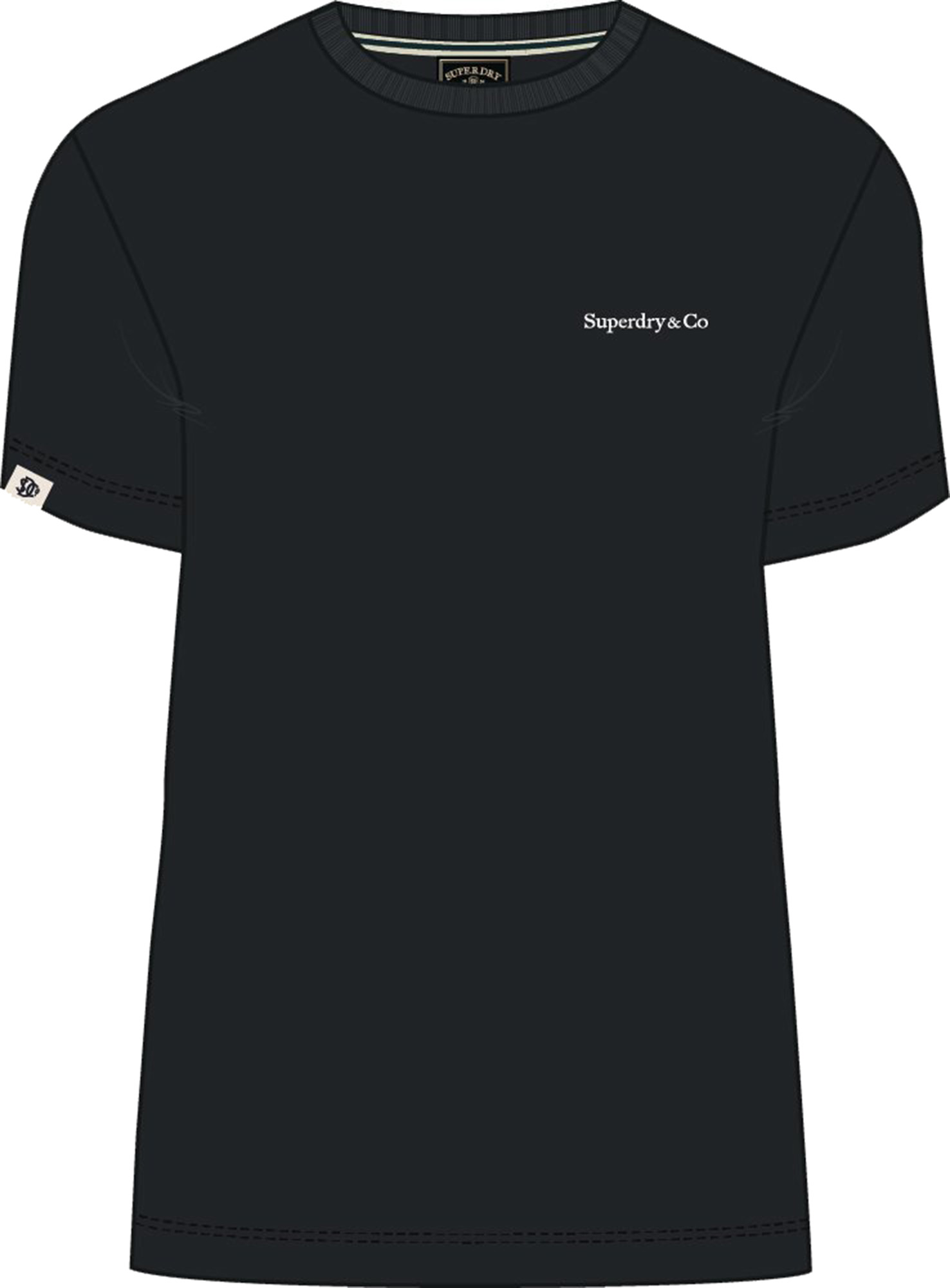 Superdry & Co Essential Company Logo Tričko černá M Obrázek 1