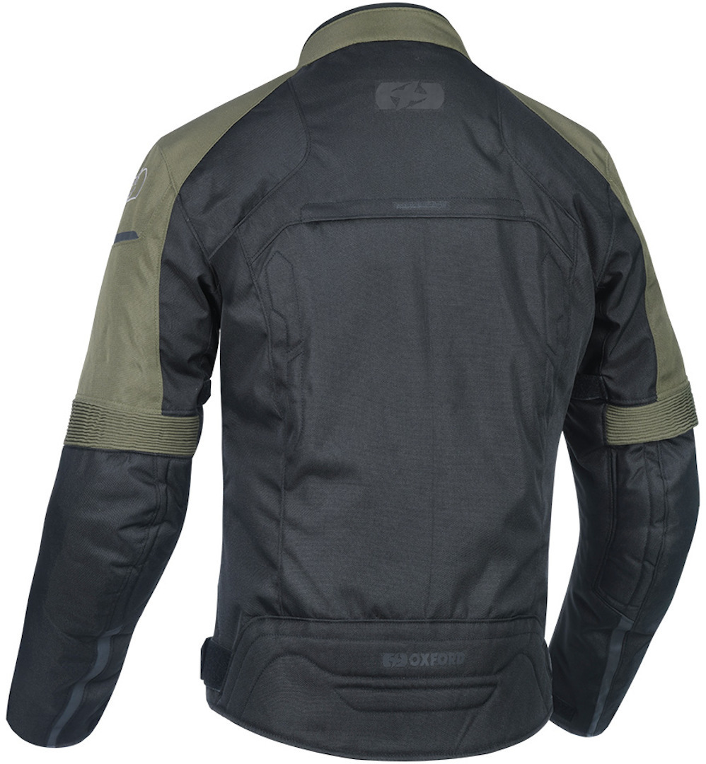 Oxford Delta Motorcycle Textile Jacket black/green S Figure 2