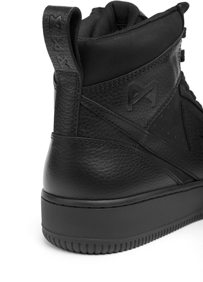 Side view of Pando Moto Apex perforated Motorcycle Shoes