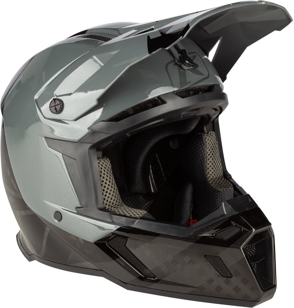 Klim F5 Koroyd Ascent Carbon Motocross hjelm sort/grå M (56/57) Figur 3