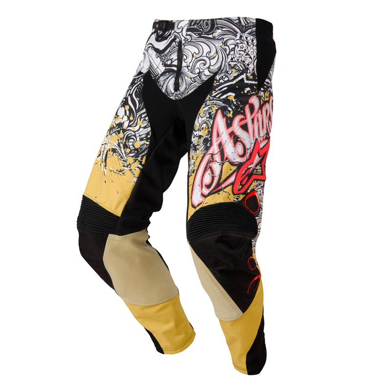 Alpinestars Charger Pantalon motocross 2013 Vert/Noir/Blanc 36 Figure 3