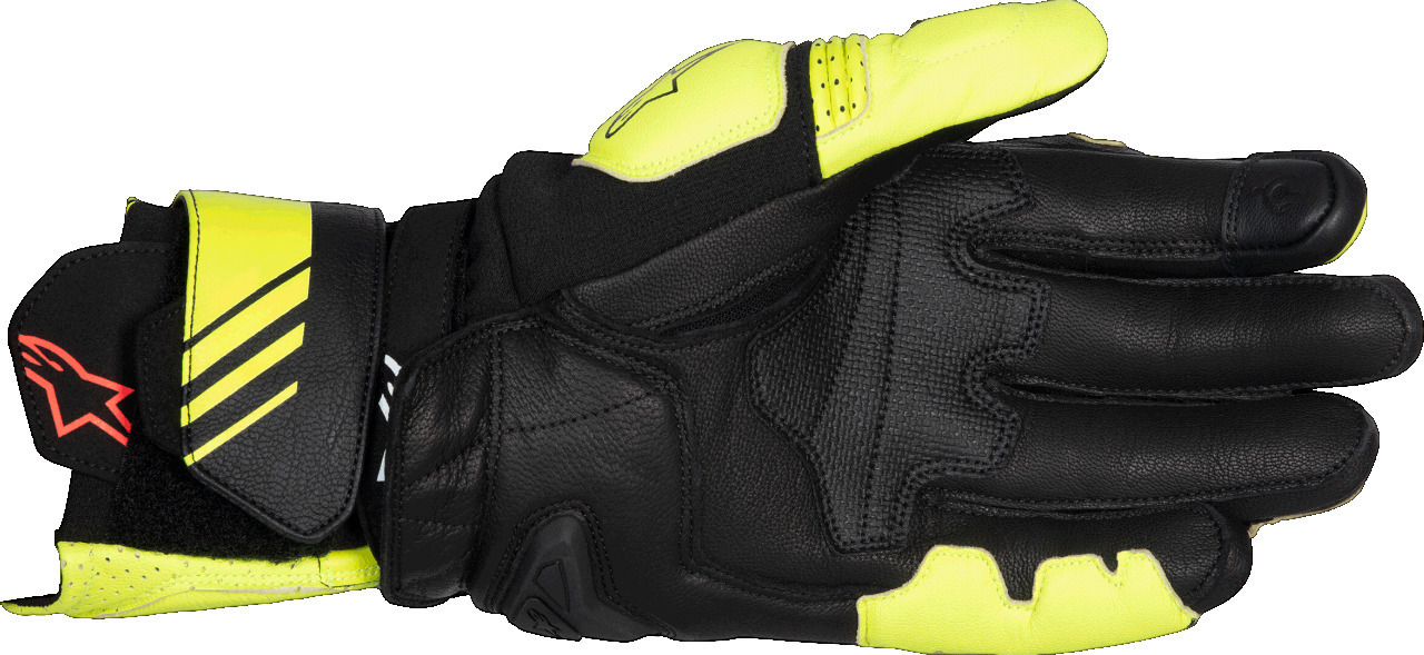 Alpinestars Gp Plus R V3 Motorcykel handskar svart/neongult L Figur 2