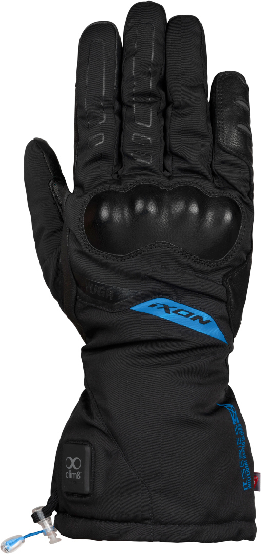 Ixon IT-Yuga Mănuși încălzite pentru motocicletă Negru/Albastru XL Figura 1