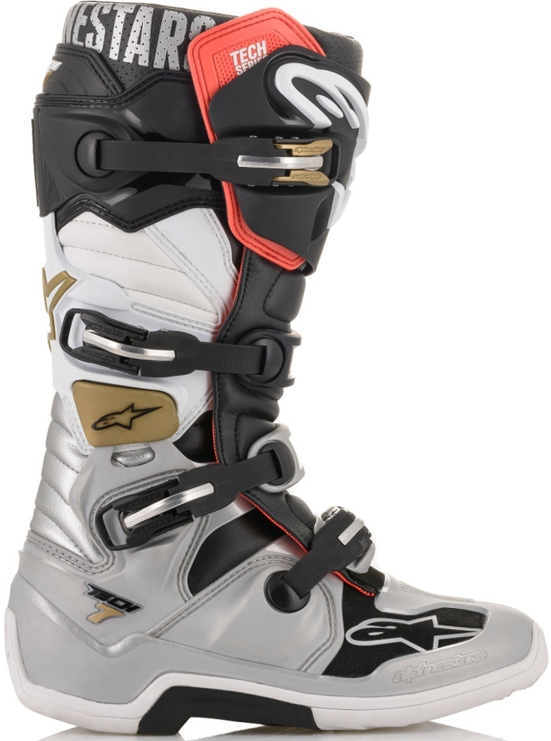 Alpinestars Tech 7 Motocross støvler Sort/sølv 10 (44,5) Figur 2