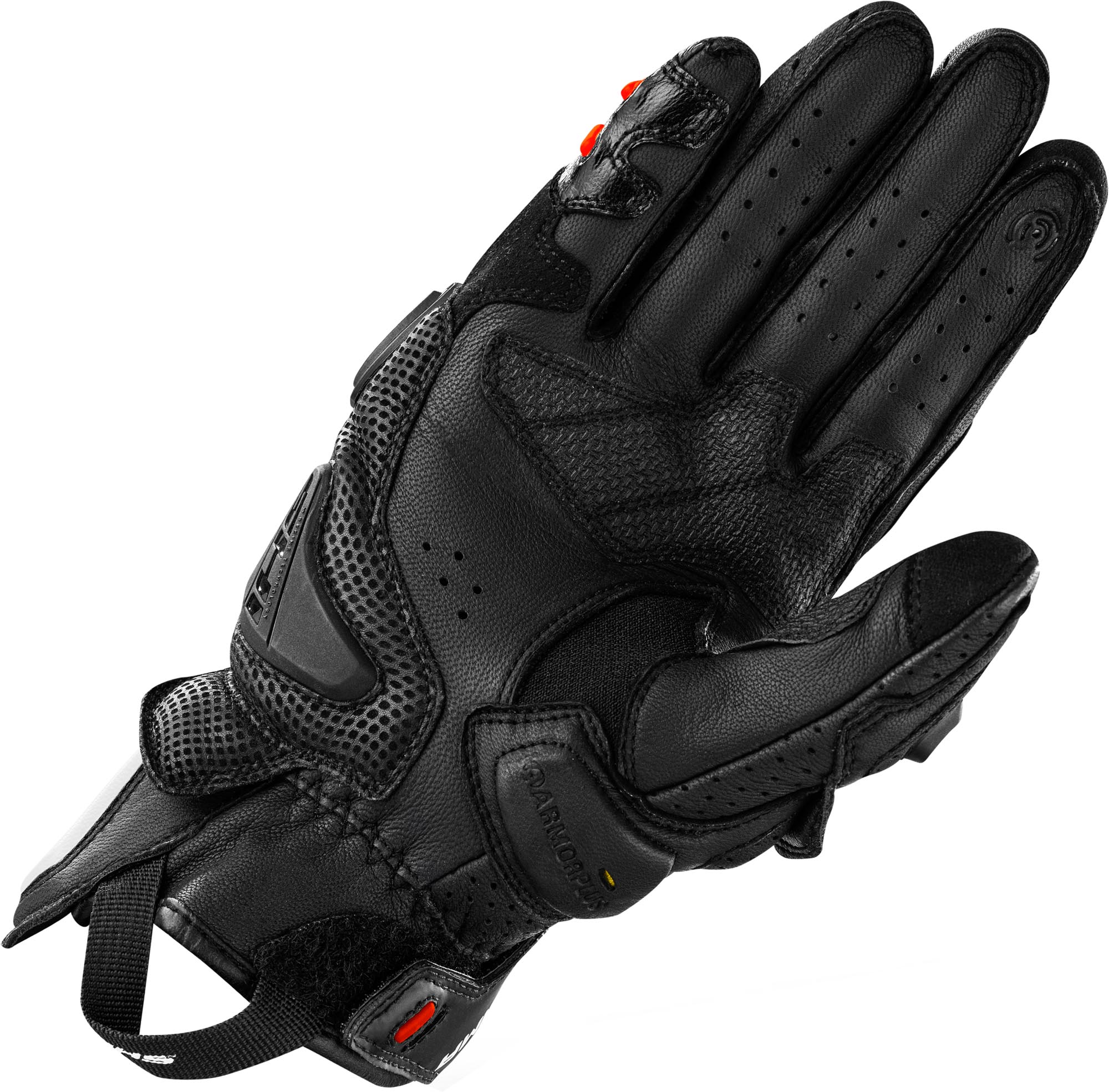 SHIMA XRS-3 Motorcykelhandsker Sort/hvid S Figur 3