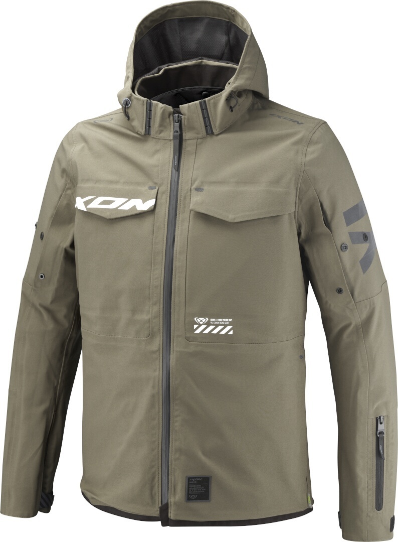 Ixon Square waterproof Motorcycle Textile Jacket-image-680376158