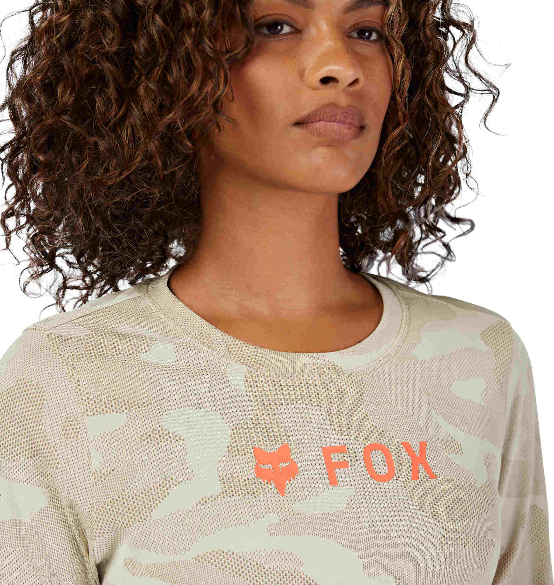 FOX Ranger Tru Dri LS Dames Fiets Jersey Cream L Figuur 5