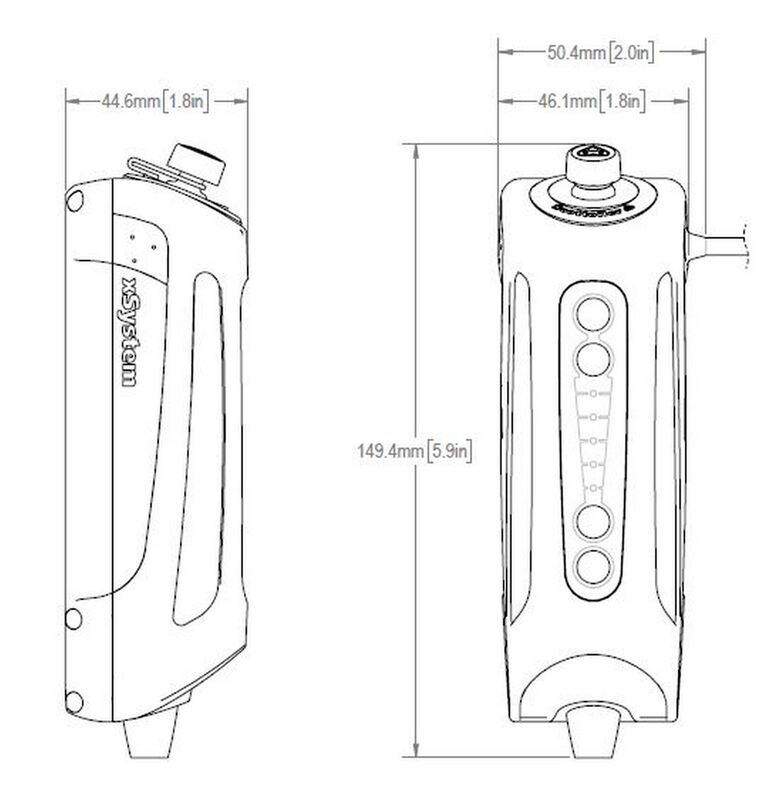 SCOTTOILER xSystem 2.0 Chain Oiler + Lubrifiant verde biodegradabil Figura 8