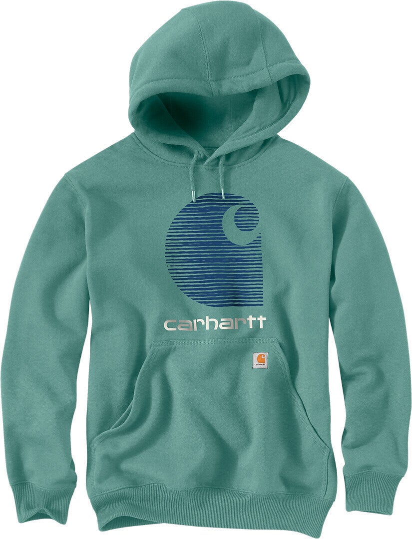 Carhartt Rain Defender C Logo Capuche Vert M Figure 1