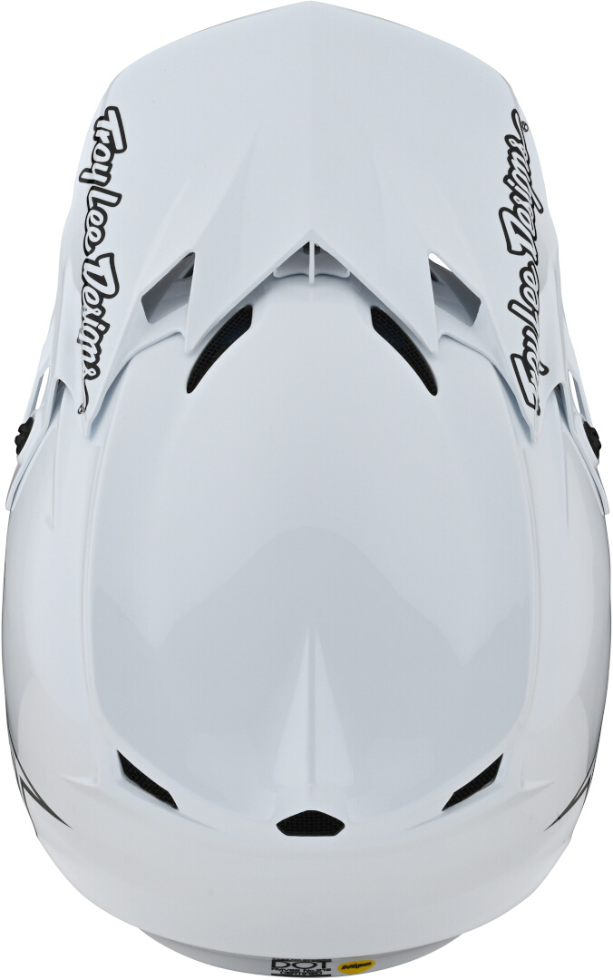 Troy Lee Designs SE4 PA Mono Motocross Hjälm Vit XS Figur 2