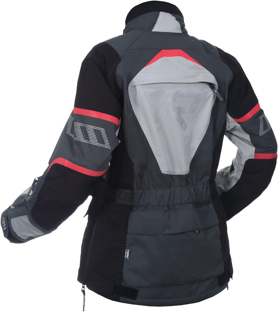 Rukka Rimorina Ladies Motorcycle Textile Jacket anthracite/white/red 46 Figure 2