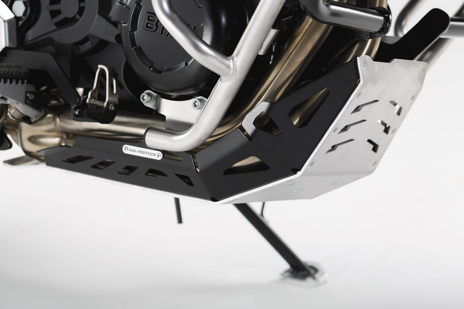 Protecție motorului SW-Motech - Negru/Argintiu. BMW GS-models / Husqvarna Nuda 900. Figura 2