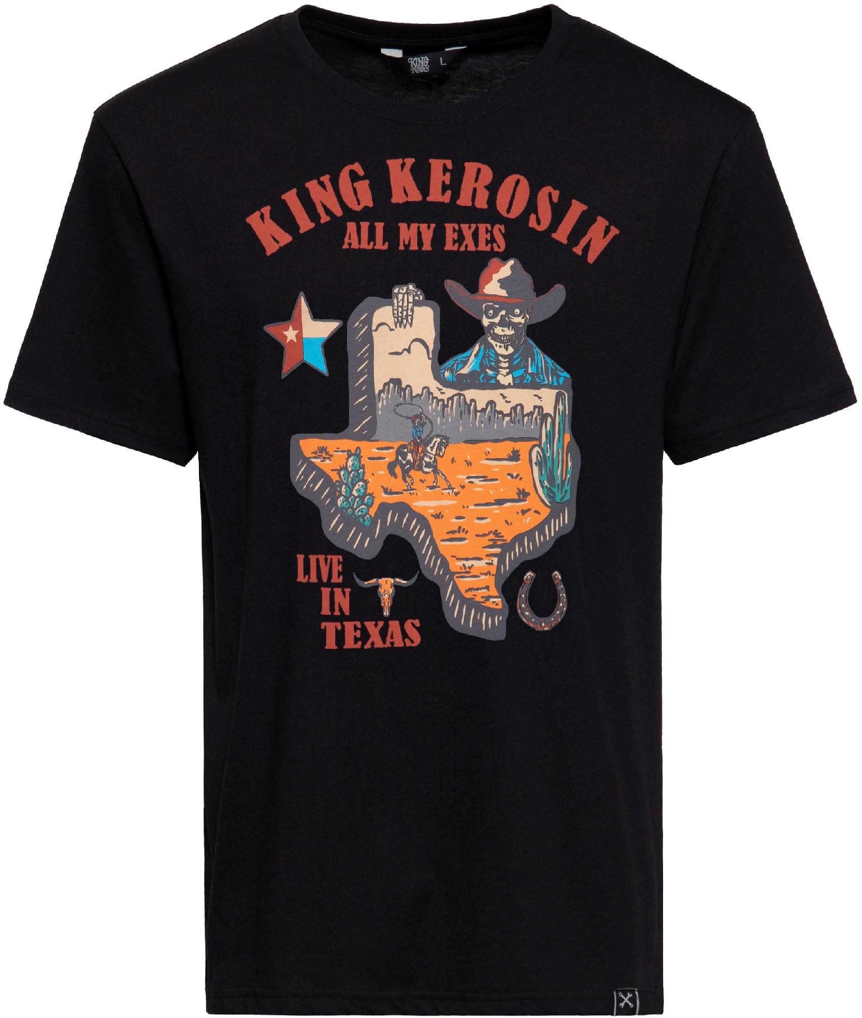 King Kerosin All My Exes Live In Texas Triko L Obrázek 1