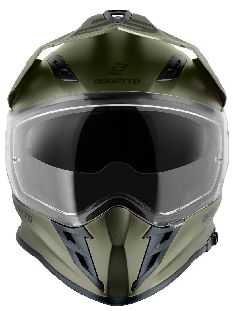 Bogotto V331 Enduro Kaciga Zelena S (55/56) Slika 5