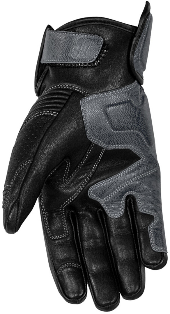 Rusty Stitches Zeke Guantes de moto negro/gris M Figura 2
