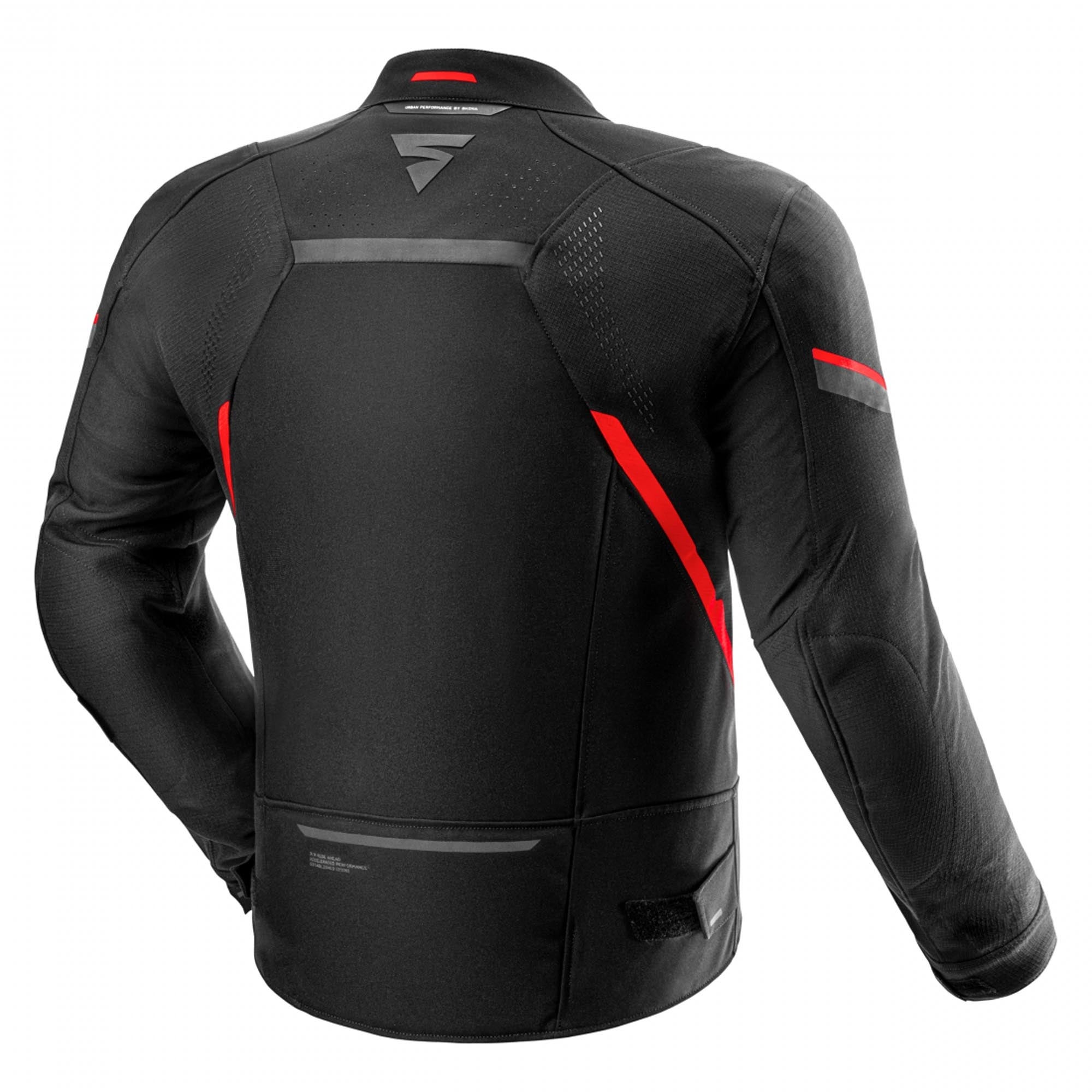 SHIMA Rush 3.0 Motorcykeltextiljacka svart/röd M Figur 2