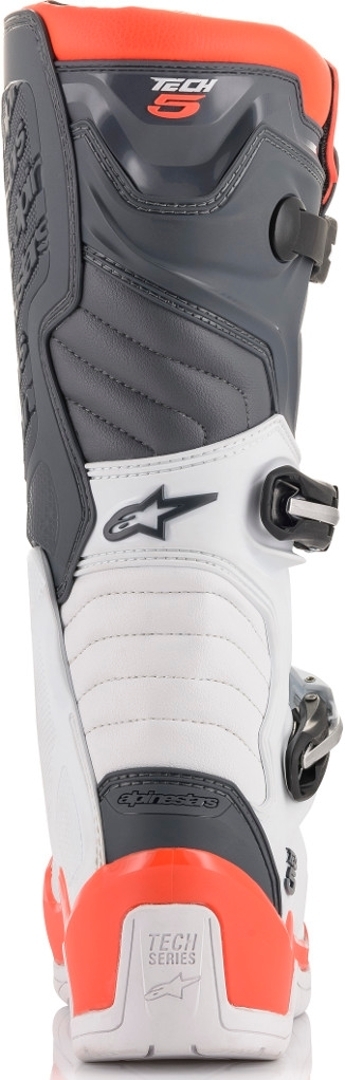 Alpinestars Tech 5 Motocross Boots white/black/red 5 (38) Figure 4