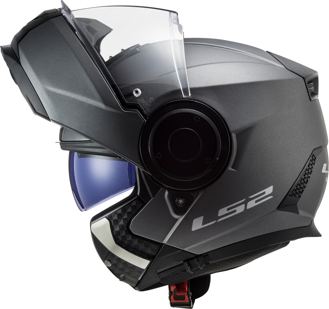 LS2 FF902 Scope Solid Casco Titanio XS (53/54) Figura 8