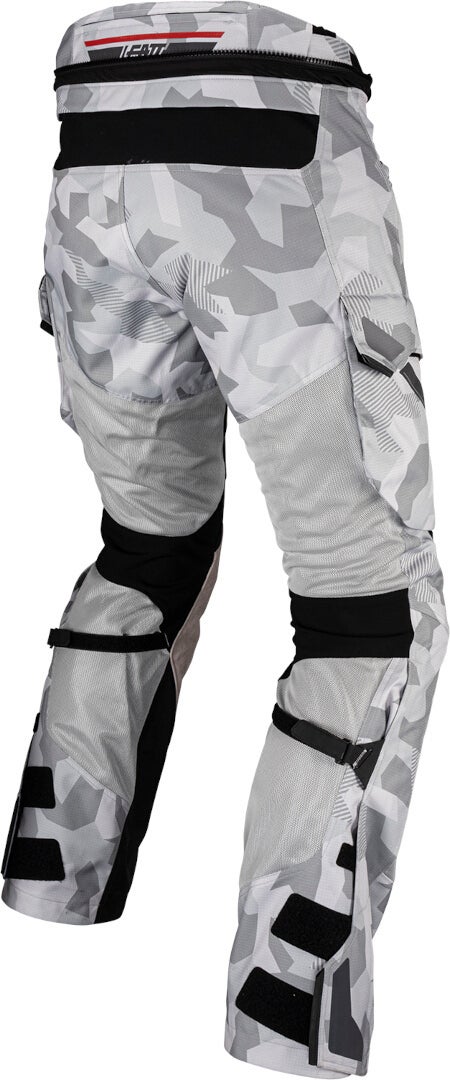 Leatt ADV FlowTour 7.5 waterproof Motorcycle Textile Pants light grey XL Figure 3
