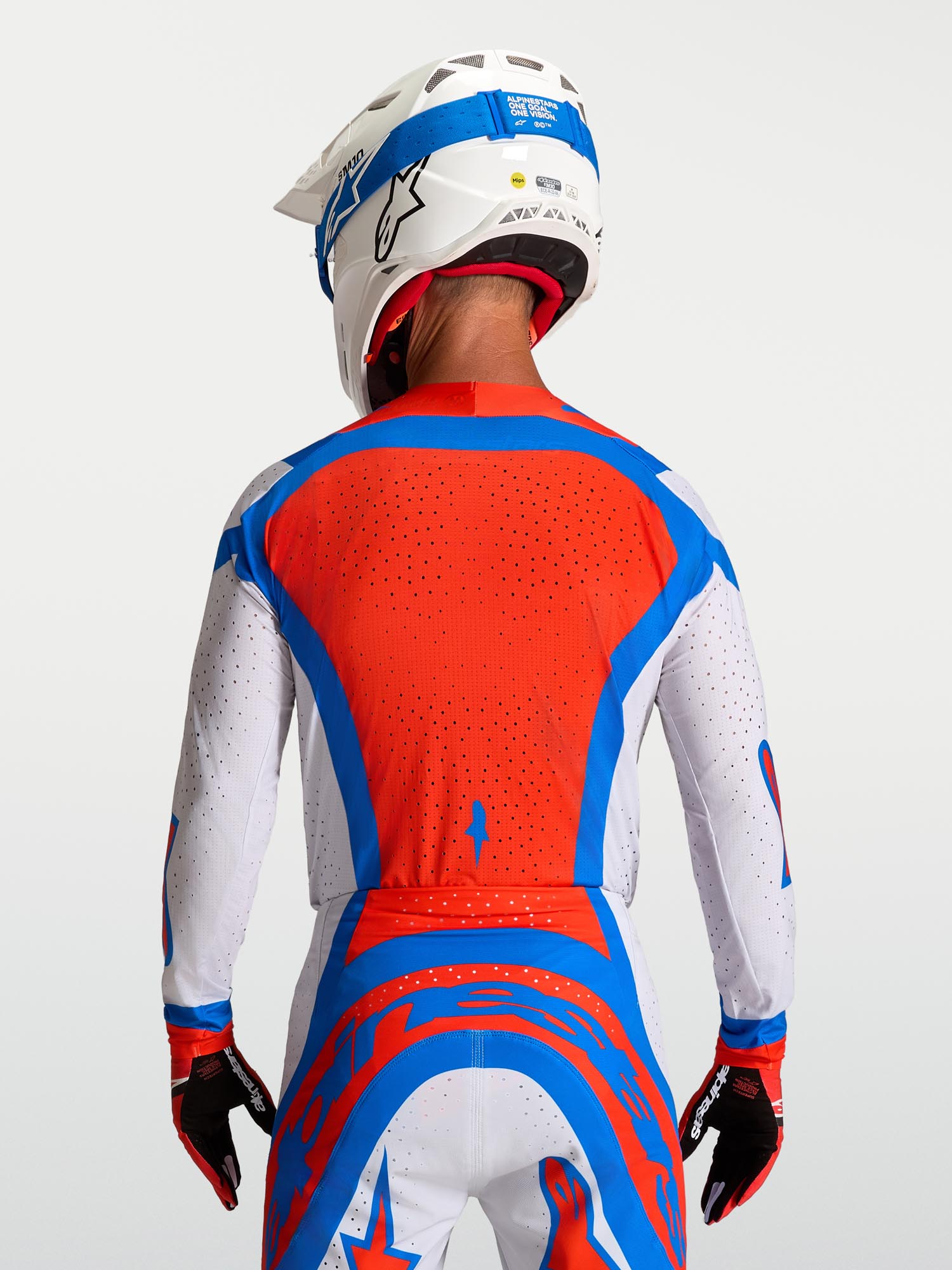 Alpinestars Supertech Vesta モトクロスジャージ 紫/赤 M 図11