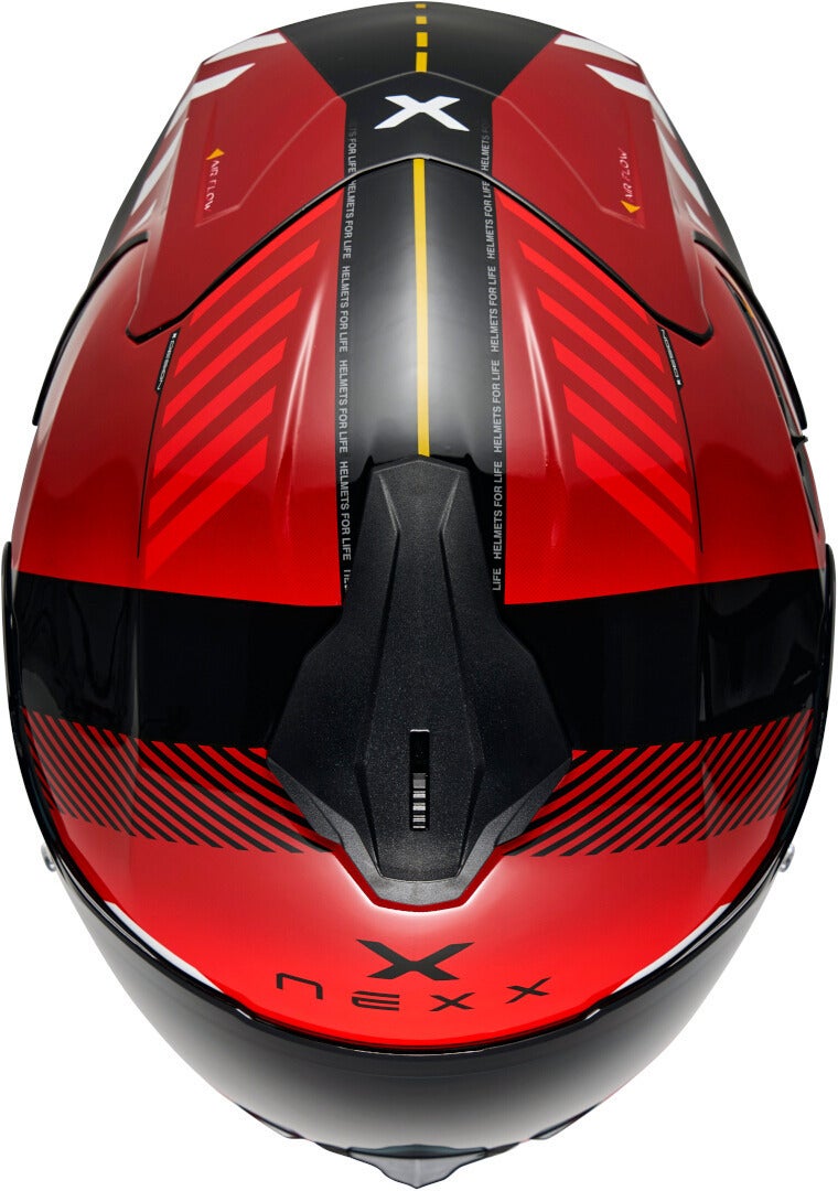 Nexx Y.100R Fade Casco rosso/nero XXL (63/64) Figura 2