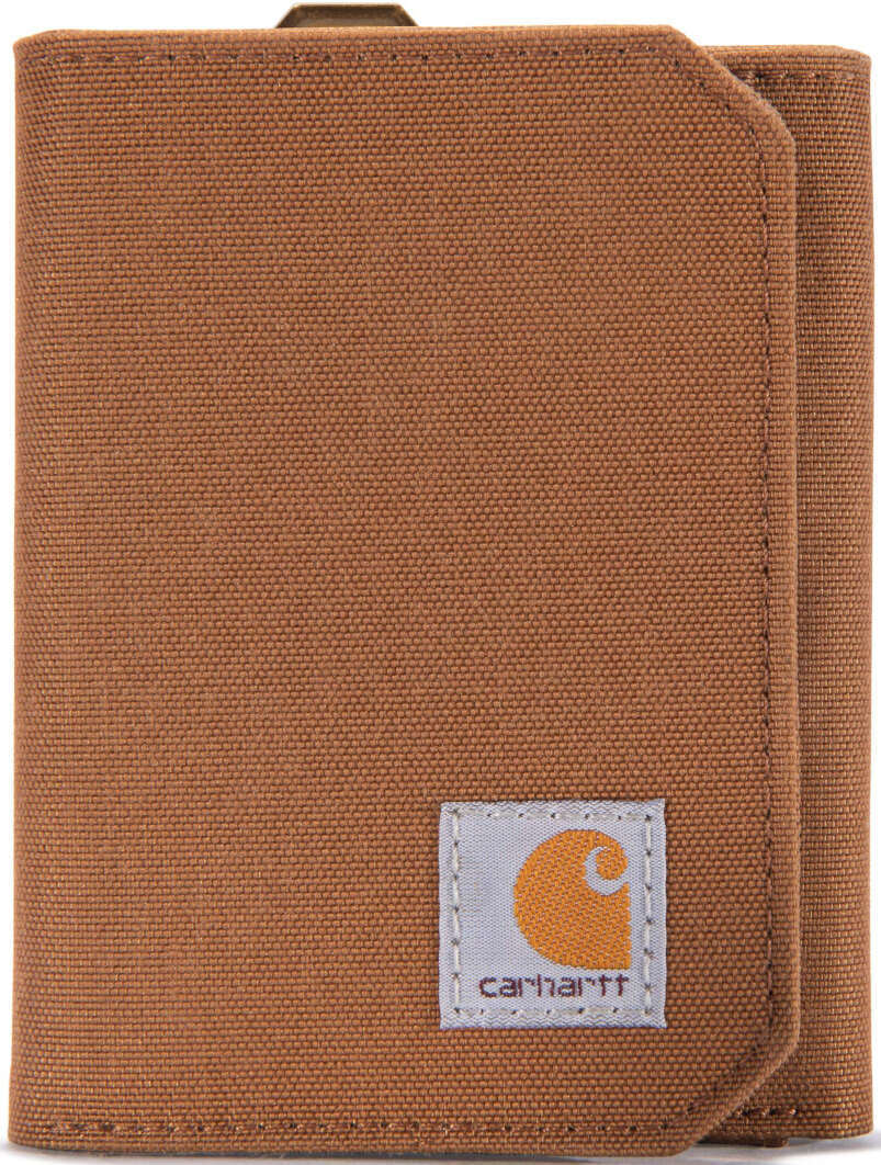 Carhartt Nylon Duck Trifold Carteira marrom Figura 1