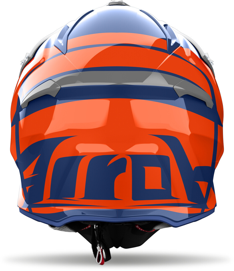 Airoh Aviator Ace 2 Engine Motocross Helm blau/orange M (57/58) Abbildung 3
