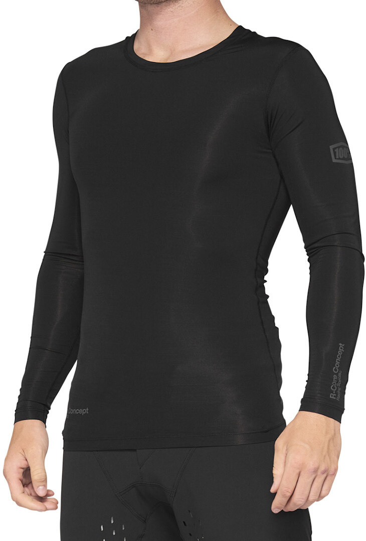 100% R-Core Concept Longsleeve Jersey musta M Kuva 1