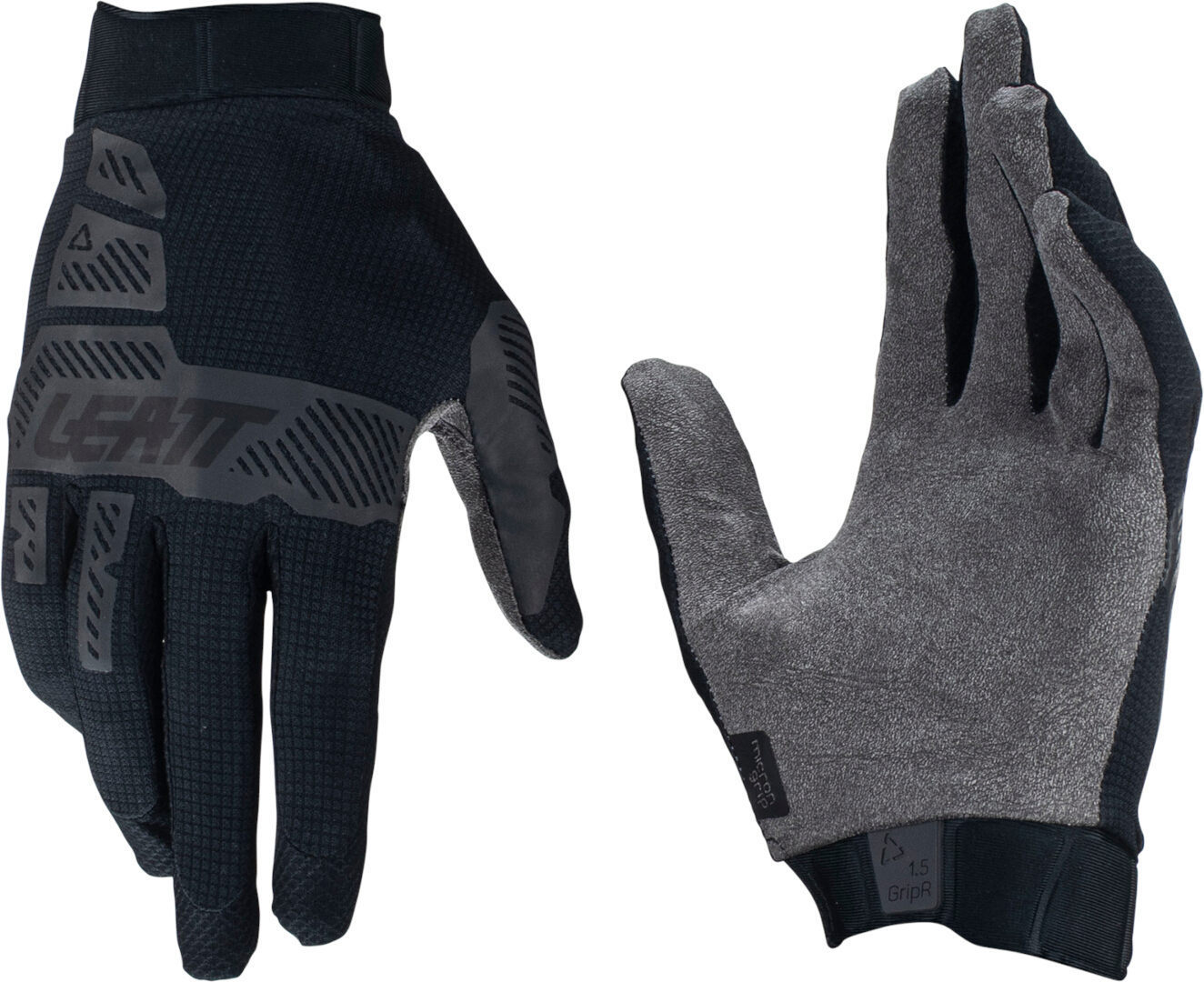 Leatt 1.5 GripR 2024 Mănuși de motocross Negru/gri S Figura 3
