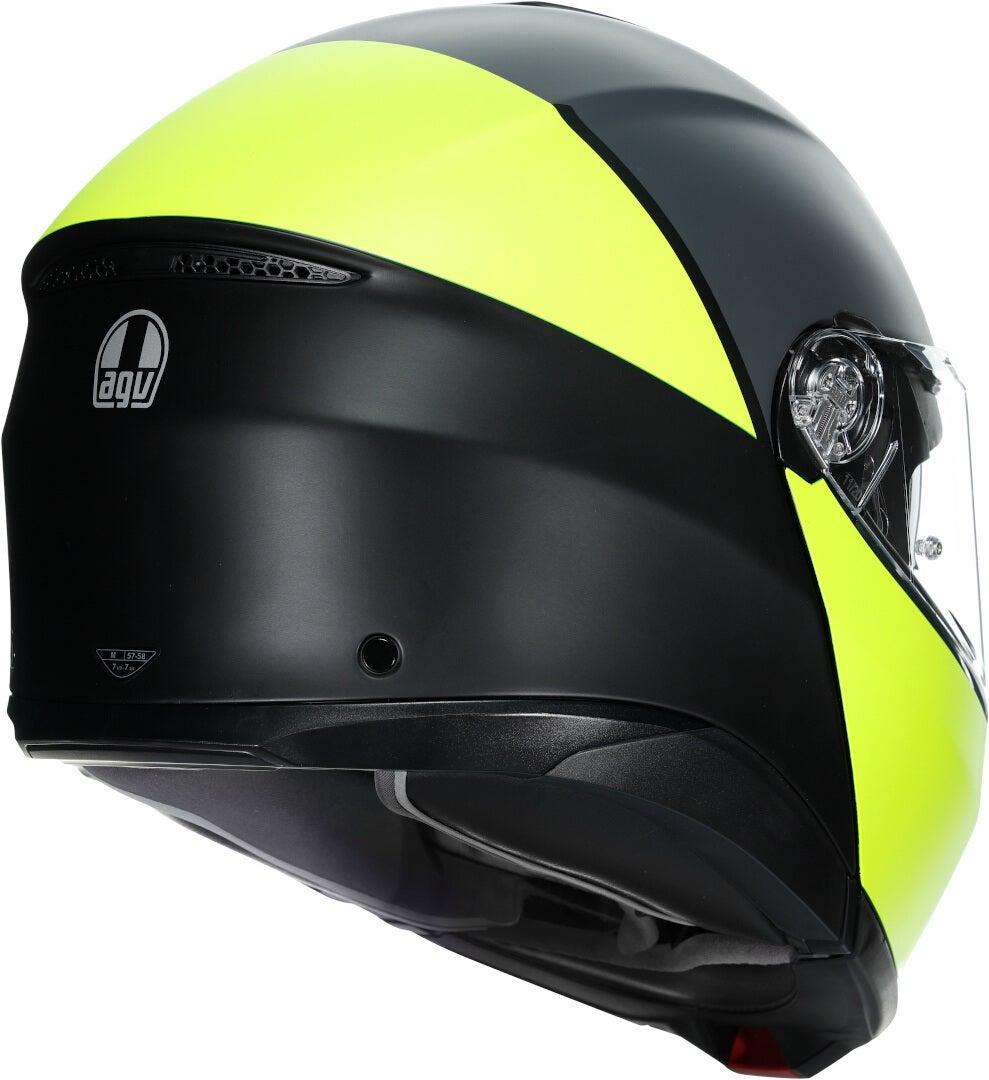 AGV Tourmodular Balance 헬멧 검정/회색/노란색 L (59/60) 그림 5