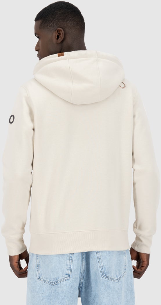 Alife And Kickin TrasherAK A Zip Hoodie Zip Hoodie beige L Figure 4