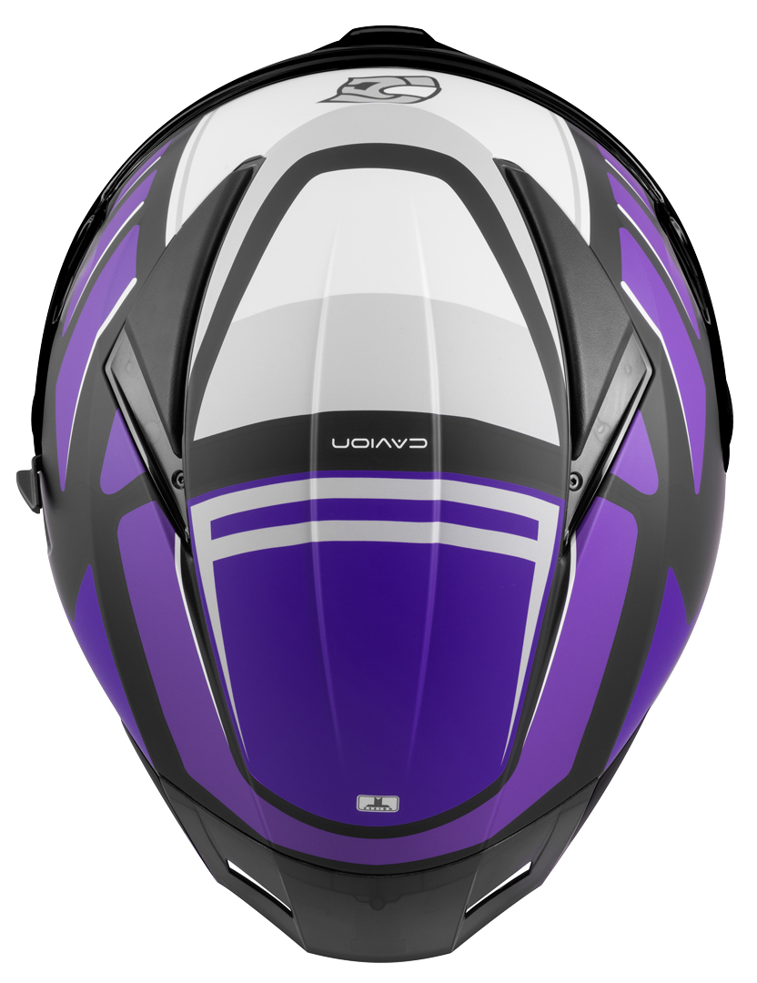 FC-Moto FF130SV Cavion Cască Negru mat/mov S Figura 6