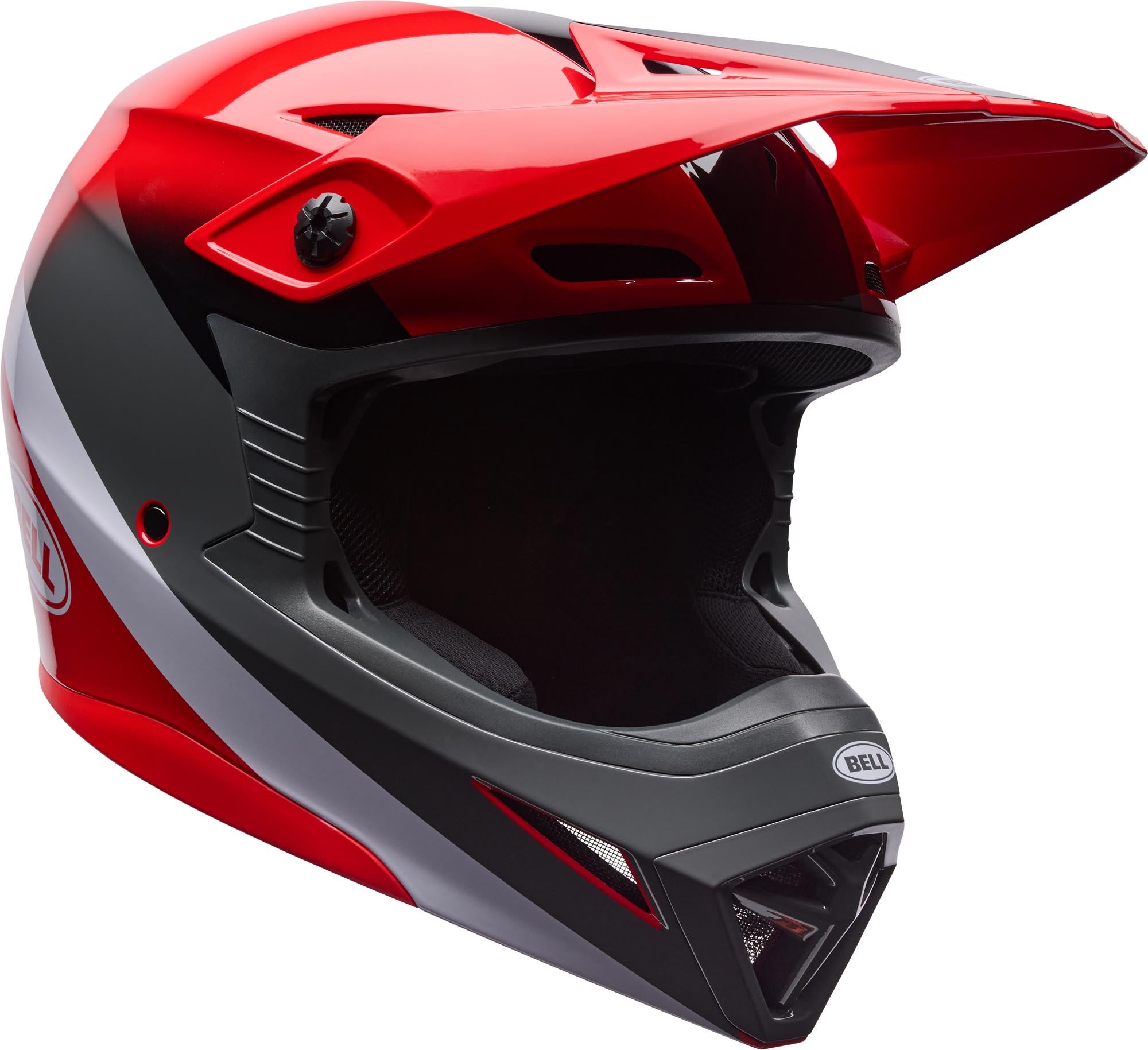 Bell MX-10 MIPS Aviator Casque de motocross Rouge/Noir XXL (63/64) Figure 1