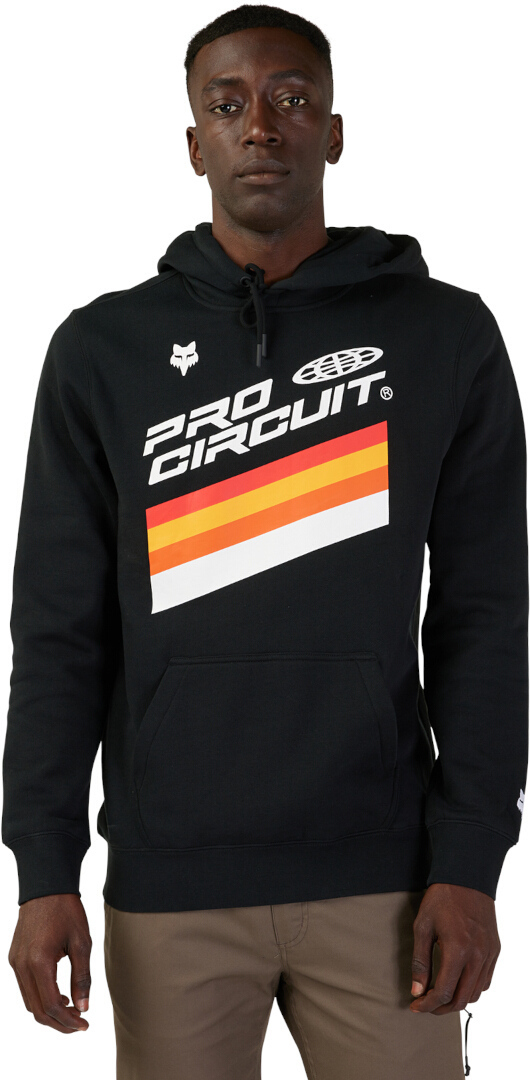 FOX Pro Circuit 2023 Hanorac Negru/Alb/Roșu M Figura 3