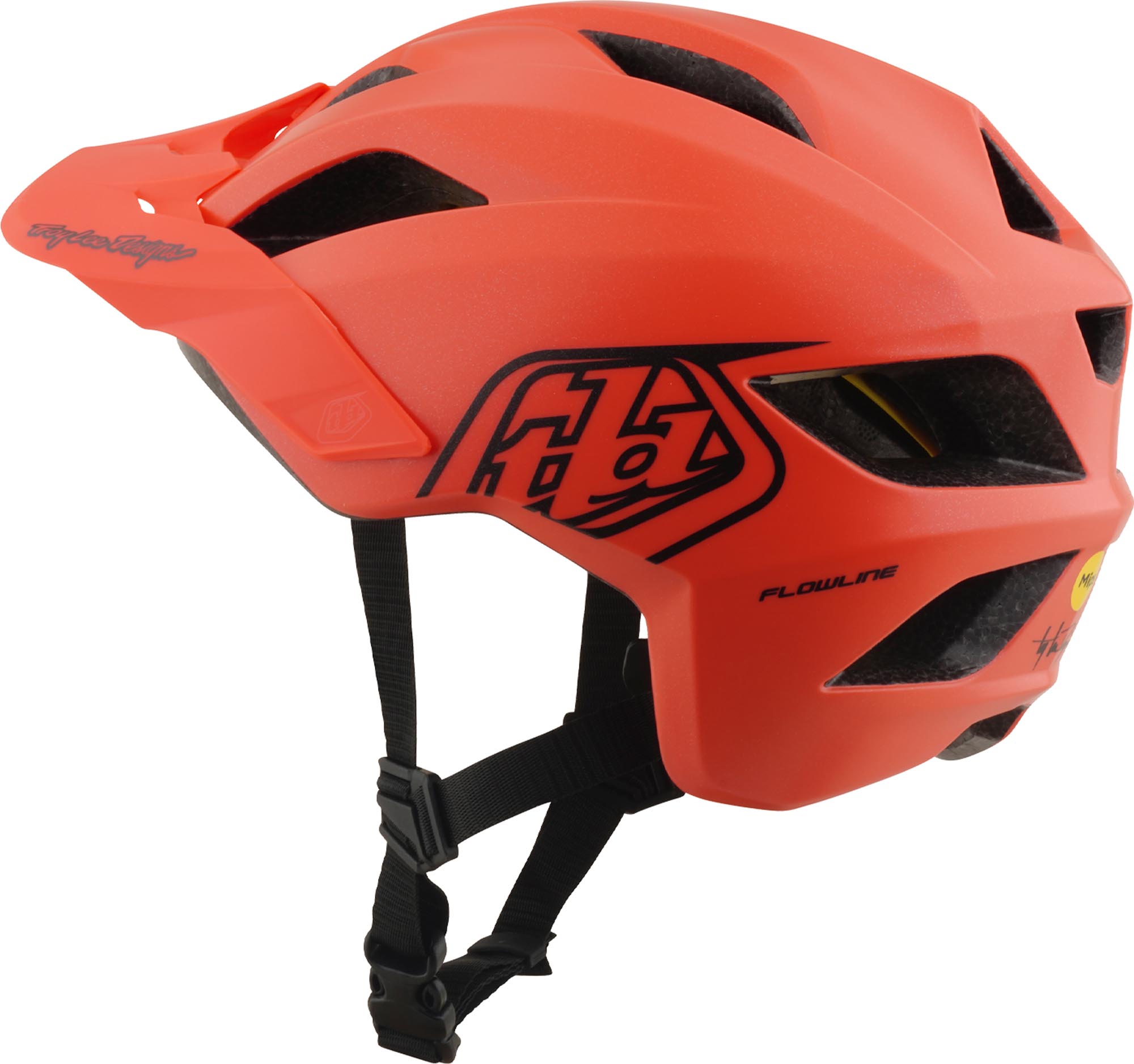 Troy Lee Designs Mips Flowline Point Casco per biciclette giovanili Red Matt 48-53 cm Figura 6