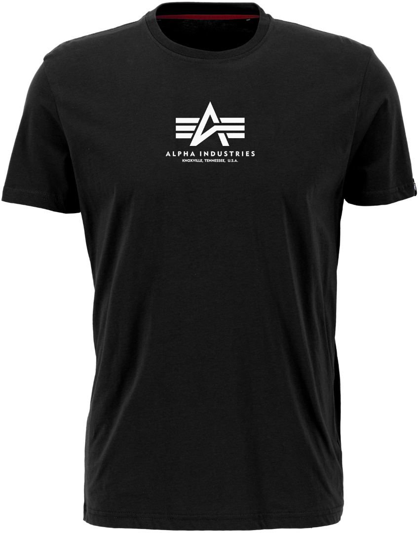 Alpha Industries Basic ML T-Shirt black 3XL Figure 1
