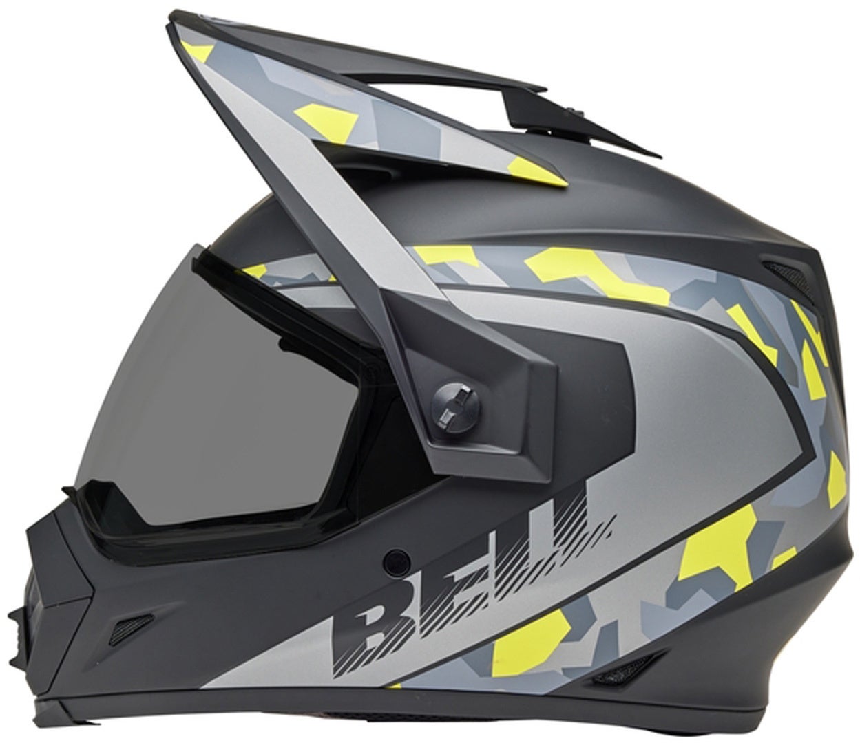 Bell MX-9 Adventure MIPS Enduro Helm grau/gelb XXL (62/63) Abbildung 7