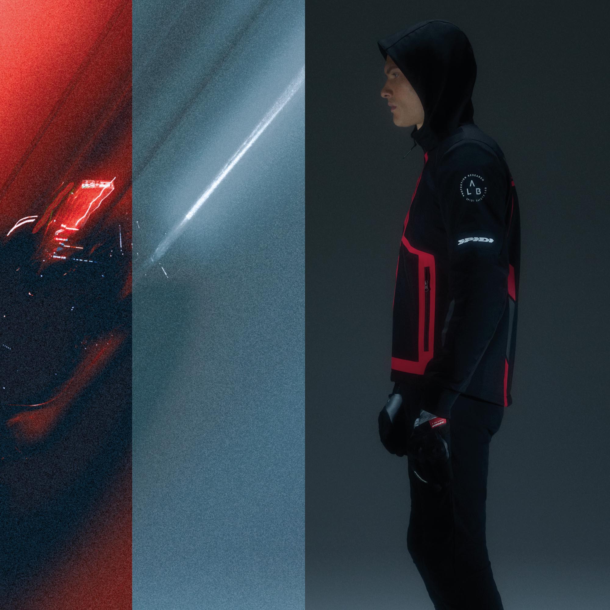 Spidi Armor Evo 2 Motorhoodie Zwart/Rood S Figuur 6