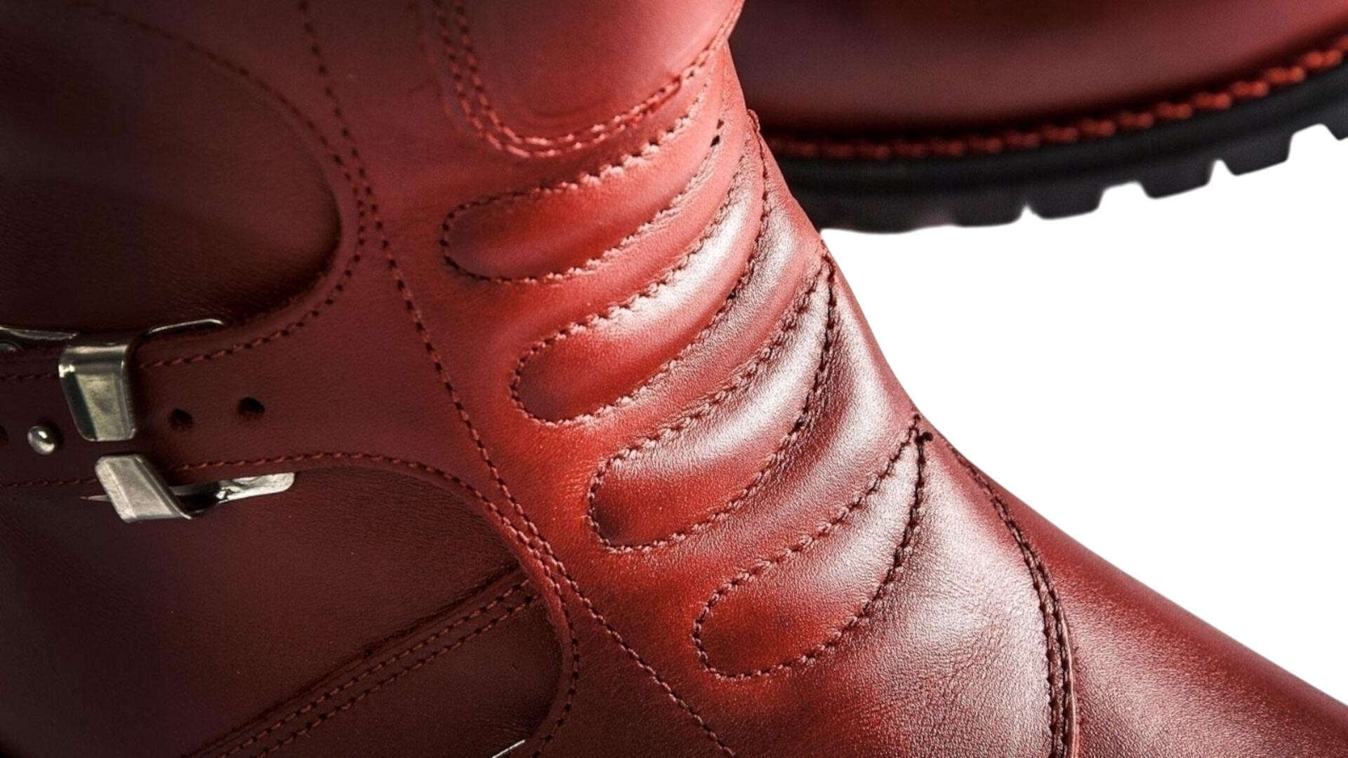 Stylmartin Continental Motorcycle Boots red 36 Figure 6