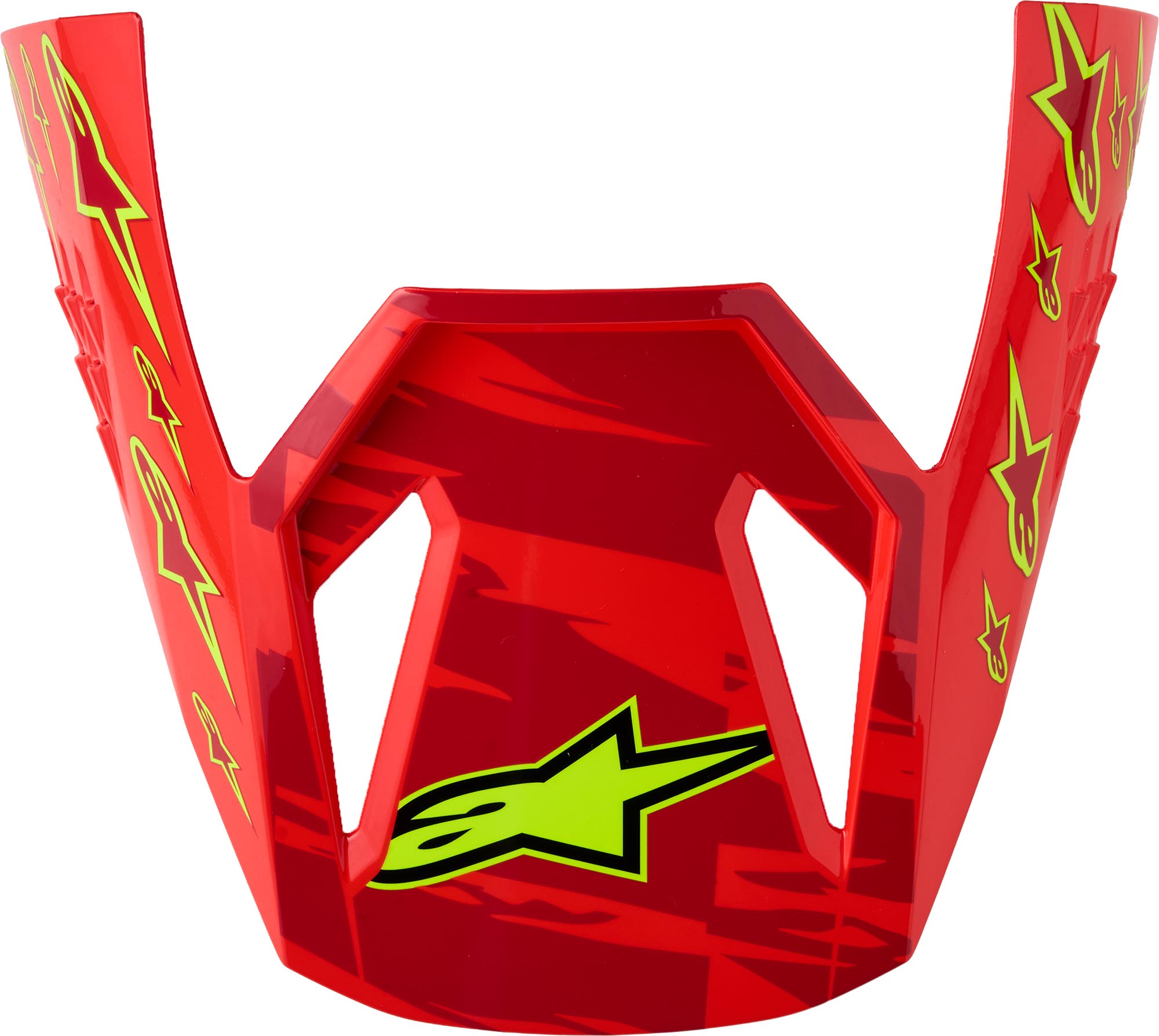 Alpinestars S-M3 Falcon Youth Helmet Peak red Figure 1