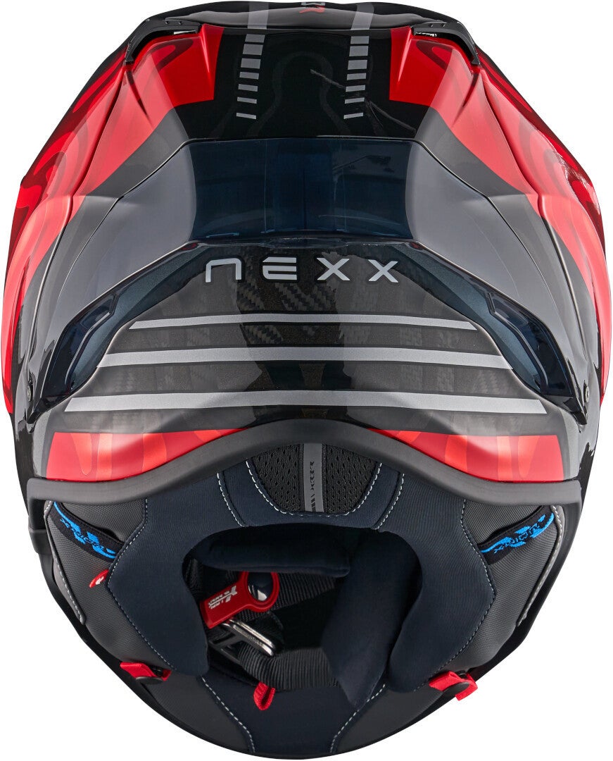Side view of Nexx X.R3R Swirl Carbon Helmet
