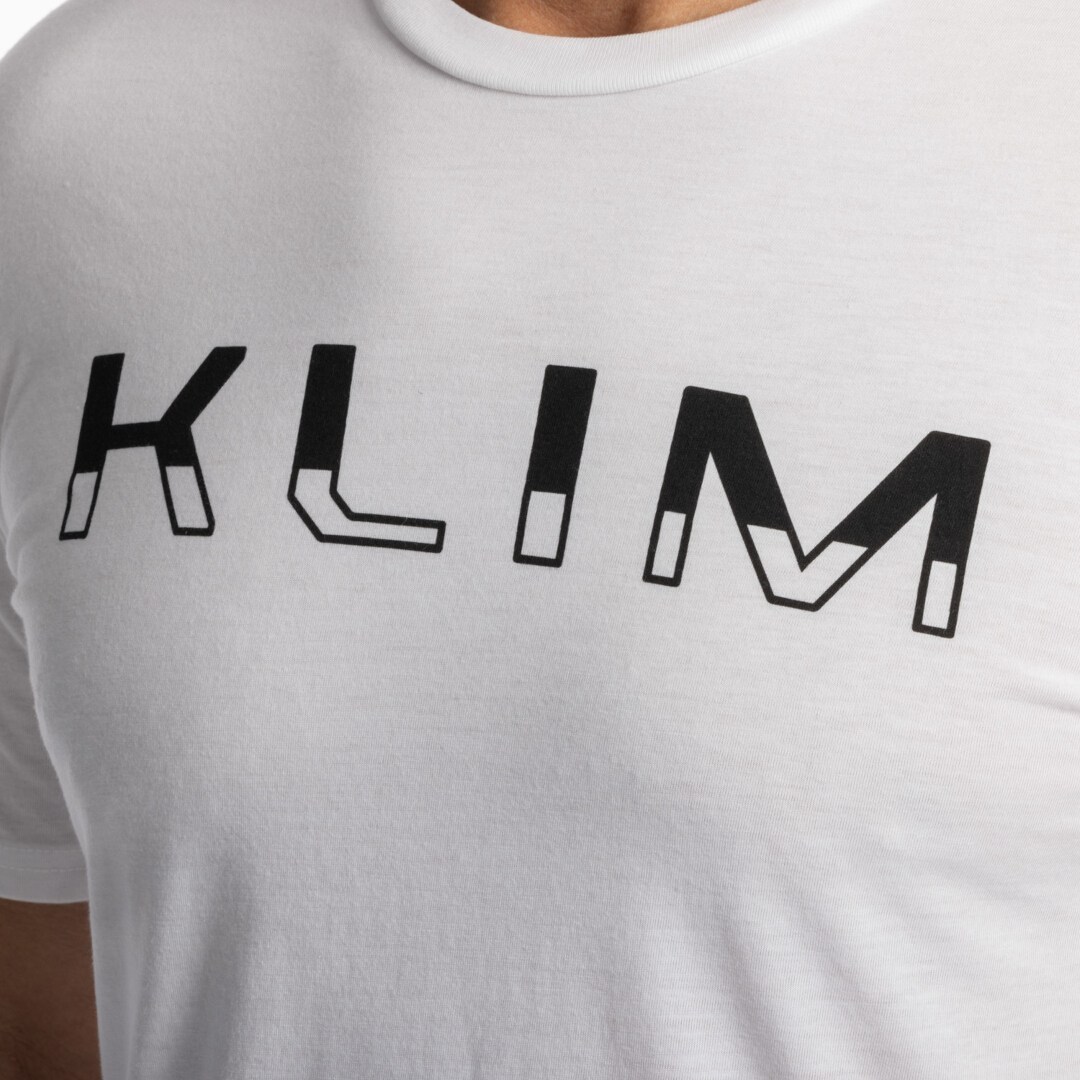 Klim Petrol Tri-Blend Triko bílá/černá M Obrázek 2