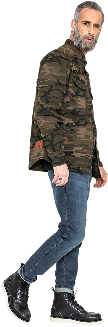 John Doe New Camouflage Motorrad Hemd L Abbildung 14