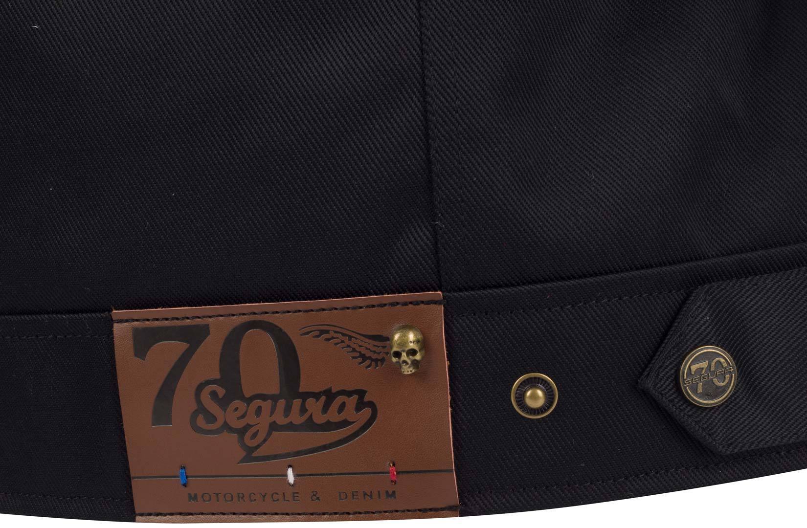 Segura Patrol Damer Motorcykel Textil Jacka svart 40 Figur 3