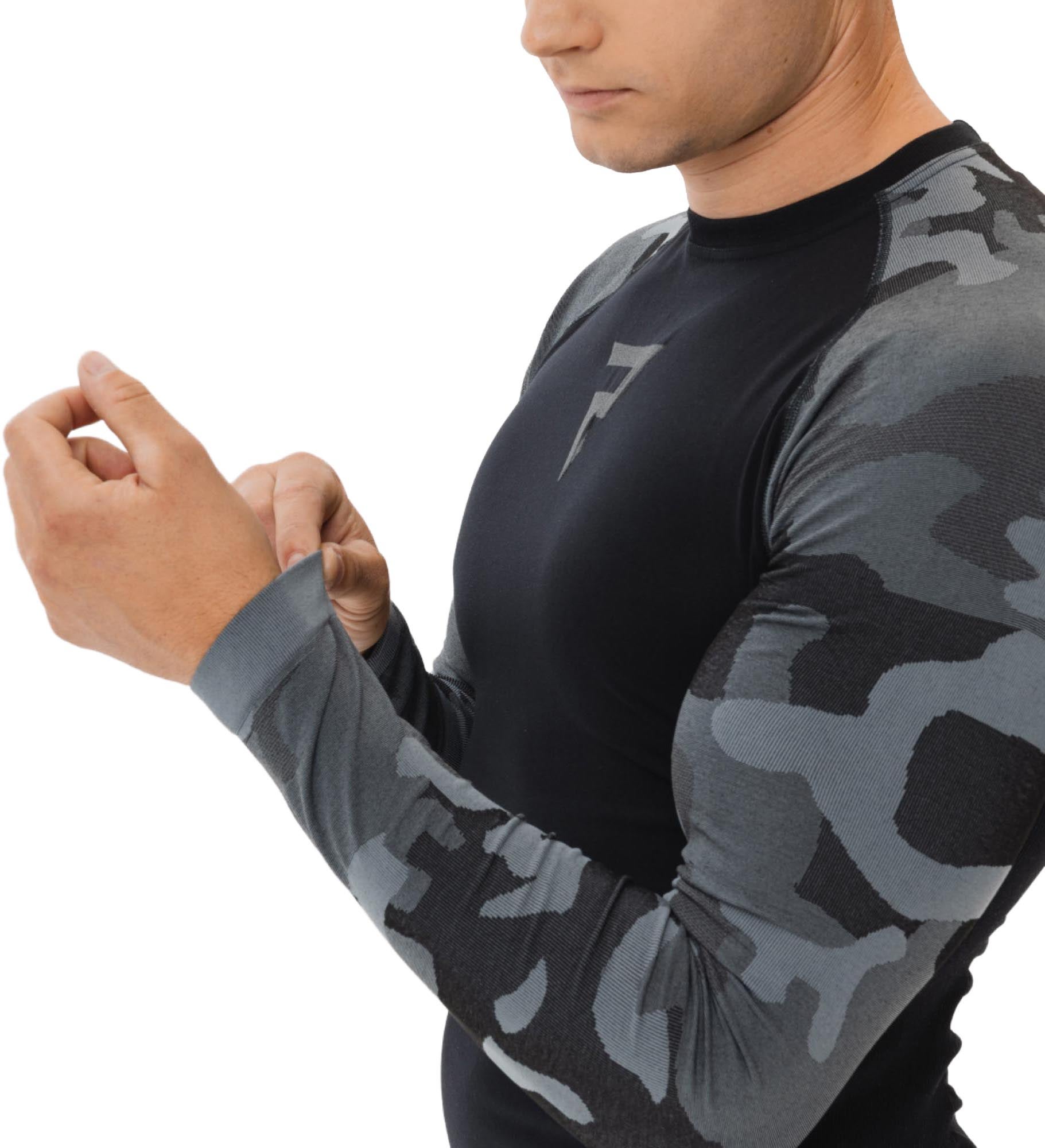 Rebelhorn Freeze 2 Cămașă funcțională cu mânecă lungă Camuflaj XL Figura 3