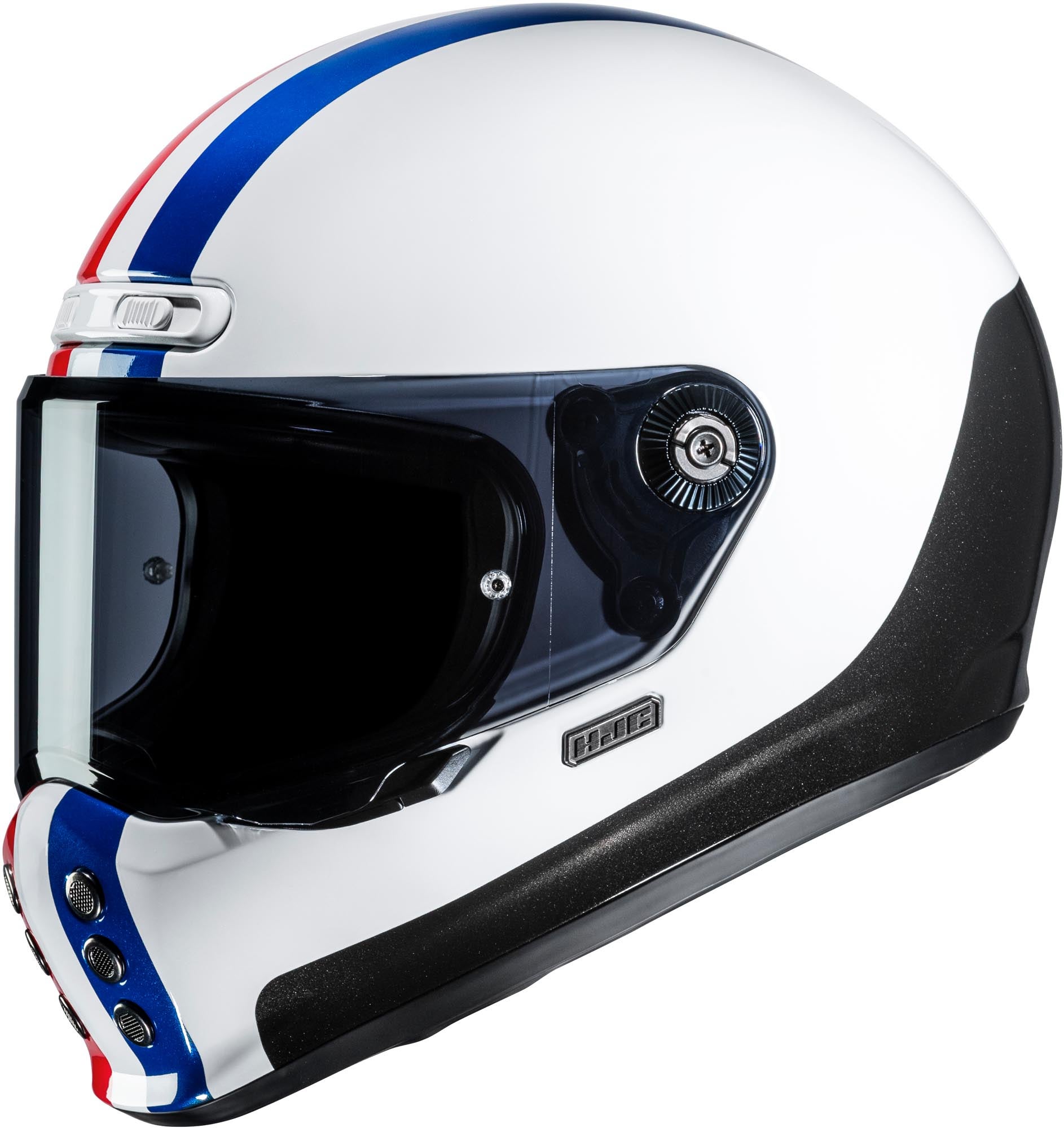 HJC V10 Core Ķivere melns/balts/zils/sarkans XS (54/55) 1. attēls