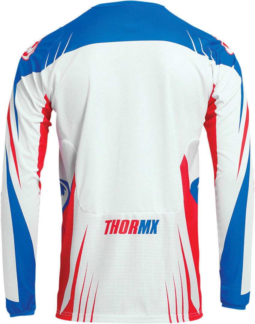 Thor Pulse 04 Limited Edition Motocross tröja vit/blå/röd 3XL Figur 2